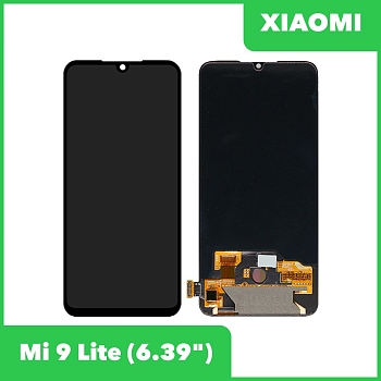 LCD дисплей для Xiaomi Mi 9 Lite в сборе с тачскрином, OLED (черный)
