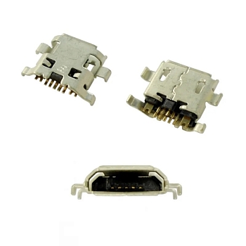 Разъем Micro USB для телефона Sony Ericsson R800i, R801i, BlackBerry 9320 (5 pin)