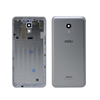 Задняя крышка Meizu M6s (M712h) серебро